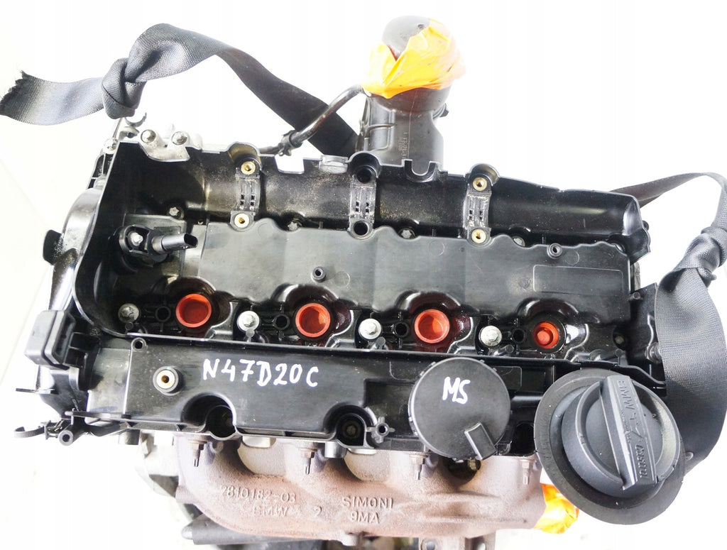 Motor BMW E90 1 E87 N47D20C 2.0 167TKm 2006 Diesel Engine Unkomplett