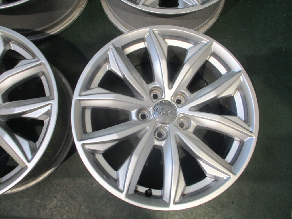 4x Alufelge 17 Zoll 7.0" 5x112 34ET Glanz Silber 80A601025 Audi Rim Wheel FEL5332489454em