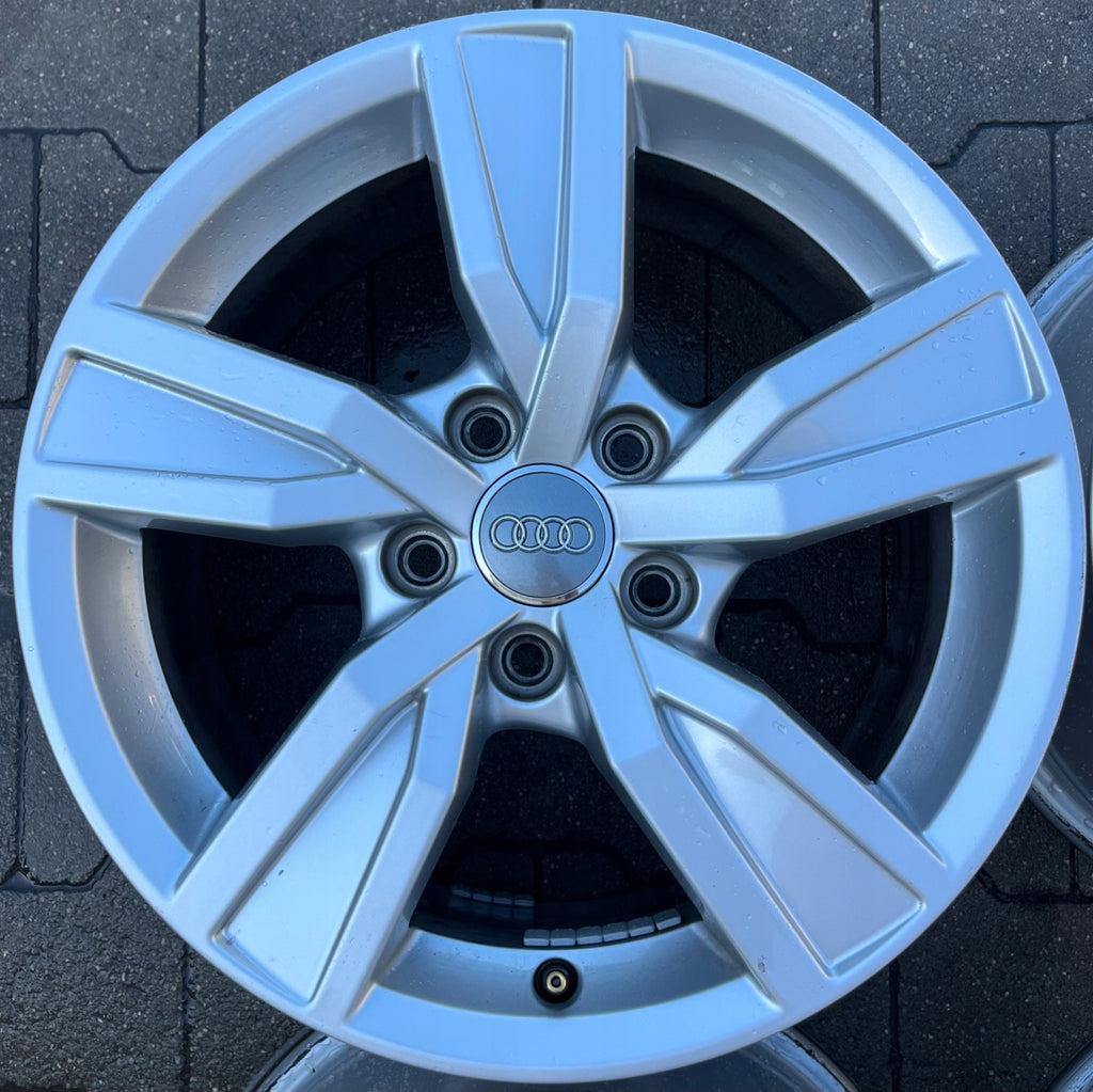 4x Alufelge 16 Zoll 7.0" 5x112 35ET Glanz Silber 8W0601025A Audi Rim Wheel FEL3249603263ci