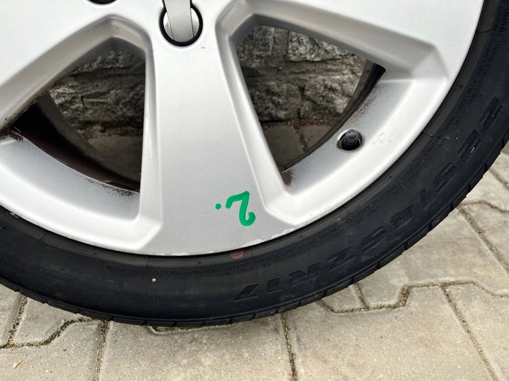 1x Alufelge 17 Zoll 7.5" 5x112 46ET 8V0601025B Audi A3 Rim Wheel FEL3484931711ta