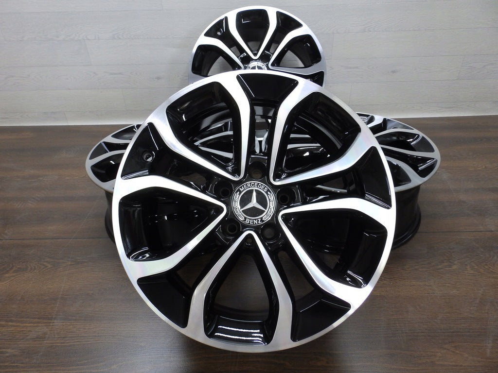 4x Alufelge 17 Zoll 7.0" 5x112 48 5ET A2054010200 Mercedes-Benz W205 Rim Wheel FEL8973385131vc