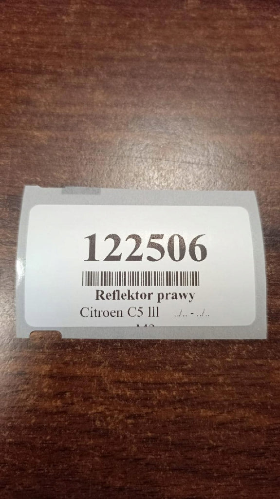 Frontscheinwerfer Citroën C5 III 9689037780 Xenon Rechts Scheinwerfer Headlight