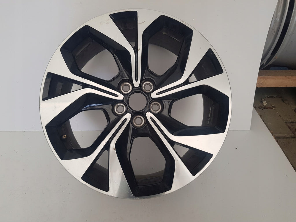 1x Alufelge 19 Zoll 7.0" 5x108 47 5ET Glanz Schwarz LJ8C-1007-B1 Ford Rim Wheel FEL9442715417pm