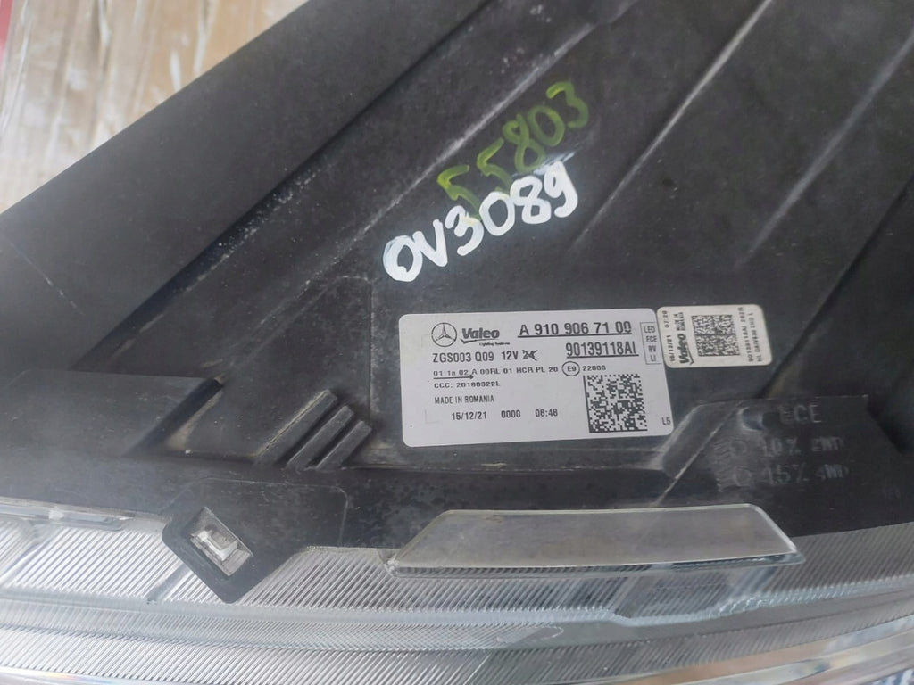 Frontscheinwerfer Mercedes-Benz Sprinter A9109067100 Full LED Links Headlight SCH2868001187tx