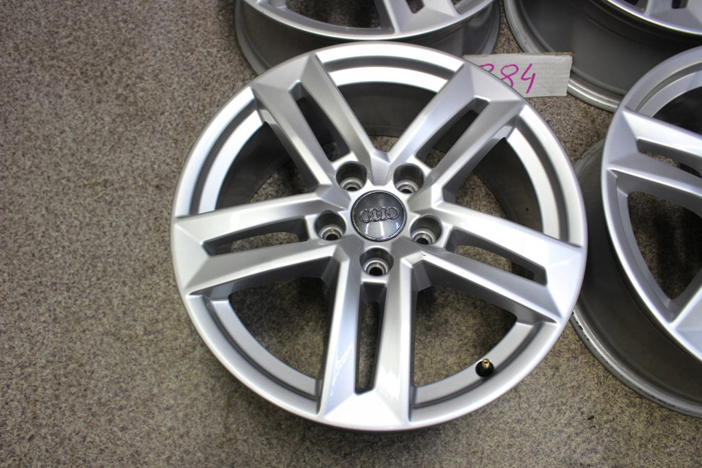 4x Alufelge 17 Zoll 7.0" 5x112 Glanz Silber 8W0601025P Audi A4 B9 Rim Wheel FEL9535909812is