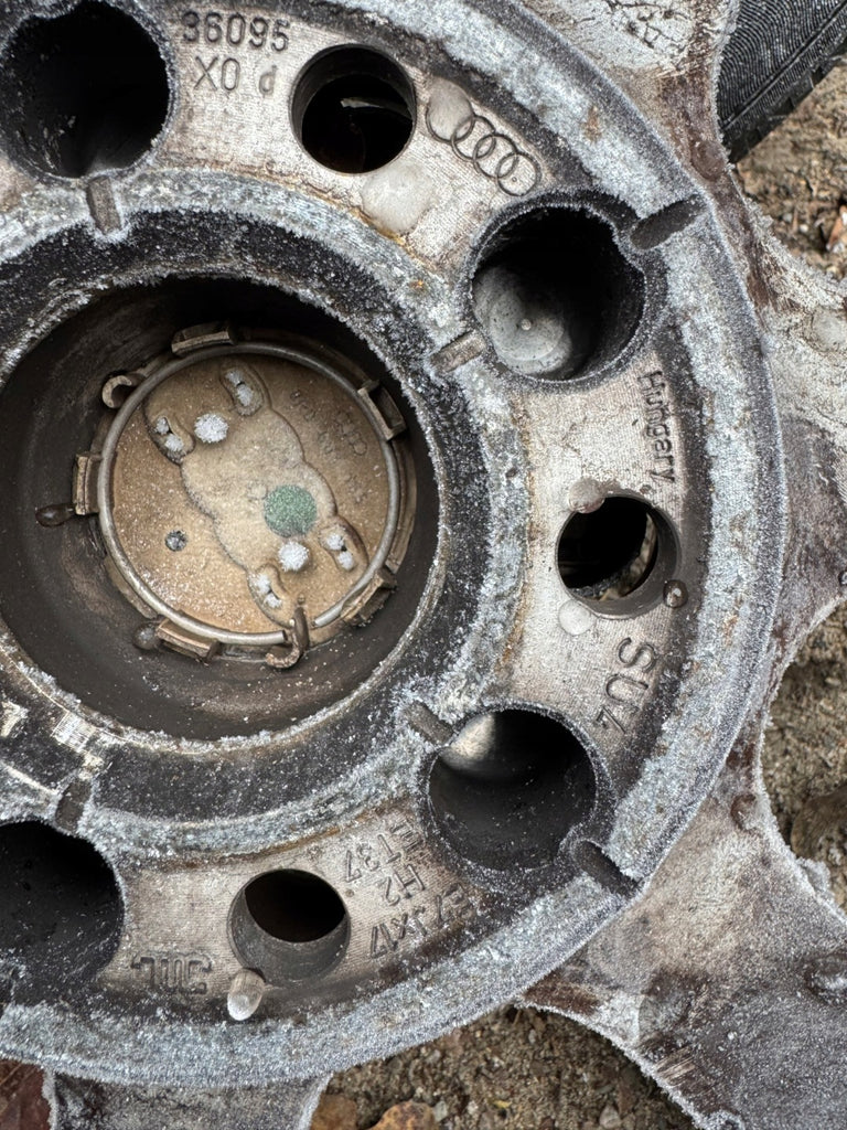 4x Alufelge 17 Zoll 7.0" 5x112 37ET Glanz Silber 8R0601025E Audi Q5 Rim Wheel FEL3657326202jf