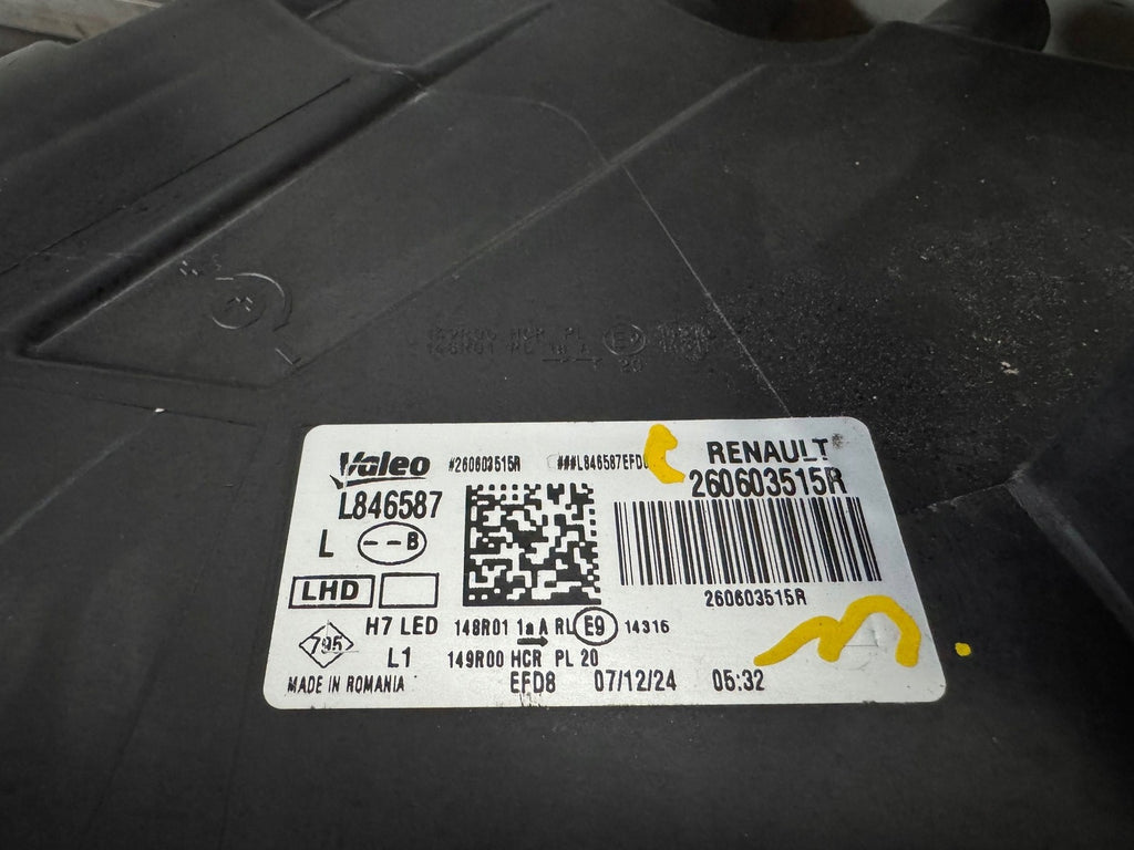 Frontscheinwerfer Dacia Duster 260603515R Full LED Links Scheinwerfer Headlight SCH4293109847at