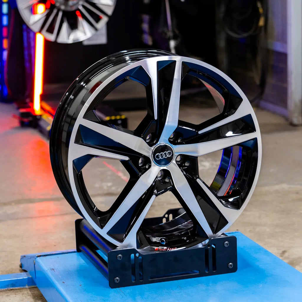 4x Alufelge 19 Zoll 8.0" 5x112 27ET Glanz Schwarz 4K8601025J Audi Rim Wheel FEL1496893018rs