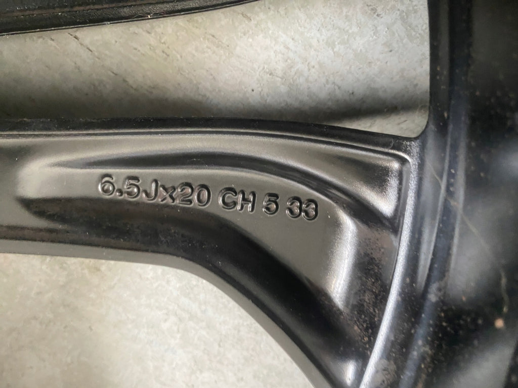 1x Alufelge 20 Zoll 6.5" 5x114.3 33ET Glanz Silber 403009689R Renault Scenic FEL3311404838tc