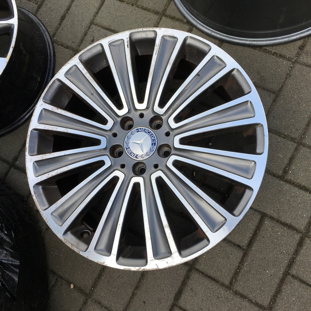 1x Alufelge 19 Zoll 8.0" 5x112 Mercedes-Benz Glc Rim Wheel