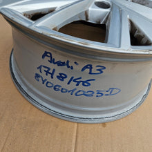 Load image into Gallery viewer, 1x Alufelge 17 Zoll 8.0" 5x112 46ET Glanz Silber 8Y0601025D Audi A3 Rim Wheel FEL2561361556ew