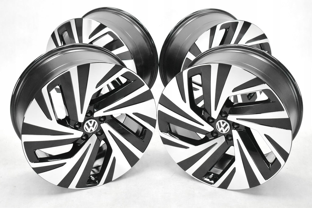 4x Alufelge 21 Zoll 9.0" 5x112 42ET Glanz Schwarz 11A601025K VW Id.4 Rim Wheel FEL2844342466fz