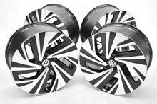 Load image into Gallery viewer, 4x Alufelge 21 Zoll 9.0" 5x112 42ET Glanz Schwarz 11A601025K VW Id.4 Rim Wheel FEL2844342466fz
