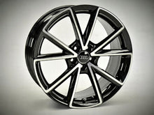 Laden Sie das Bild in den Galerie-Viewer, 4x Alufelge 18 Zoll 7.5&quot; 5x100 39ET Glanz Schwarz 8X0601025BP Audi A1 Rim Wheel
