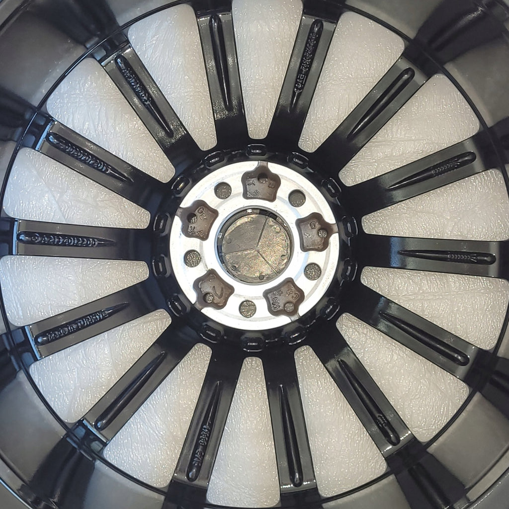 1x Alufelge 20 Zoll 8.0" 5x112 43ET Glanz Schwarz A2134012200 Mercedes-Benz W213 FEL8975807044kr