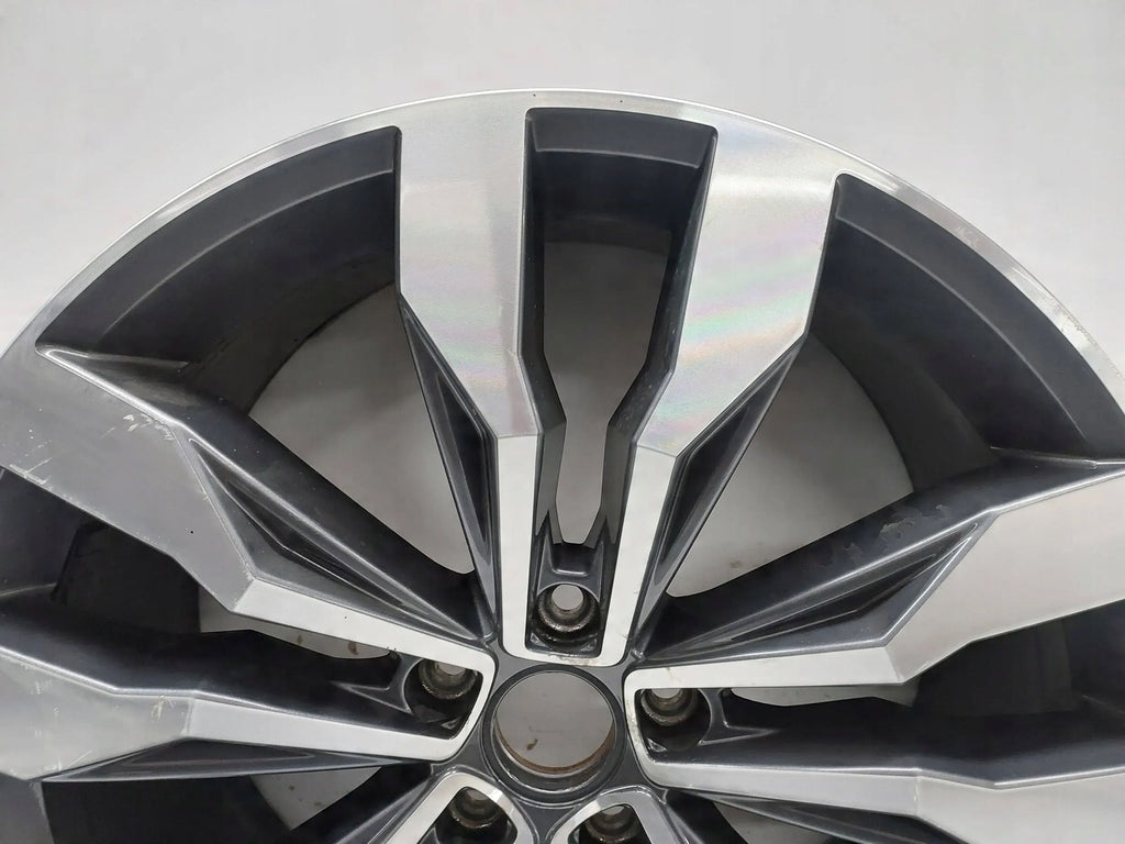 1x Alufelge 20 Zoll 8.5" 5x112 38ET Glanz Grau 5NN601025E Mg Tiguan Rim Wheel