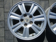 Laden Sie das Bild in den Galerie-Viewer, 4x Alufelge 16 Zoll 6.5" 5x114.3 38ET Silber Citroën Rim Wheel FEL7150255202me