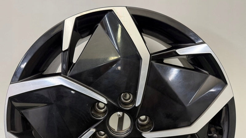 1x Alufelge 19 Zoll 7.5" 5x114.3 49 5ET Glanz Schwarz 52910-G1110 Hyundai I FEL6876782074om