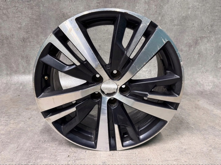 1x Alufelge 18 Zoll 7.5" 5x108 49ET Glanz 9808687377 Peugeot 5008 Rim Wheel FEL8680652223wv