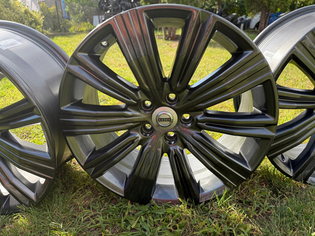 4x Alufelge 18 Zoll 8.0" 5x108 42ET Glanz Graphit Volvo V60 I S60 Rim Wheel FEL9050437923cv