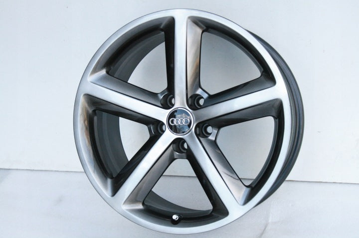 4x Alufelge 18 Zoll 8.5" 5x112 29ET Glanz Silber 8T0601025M Audi A4 Allroad FEL4491559521uw