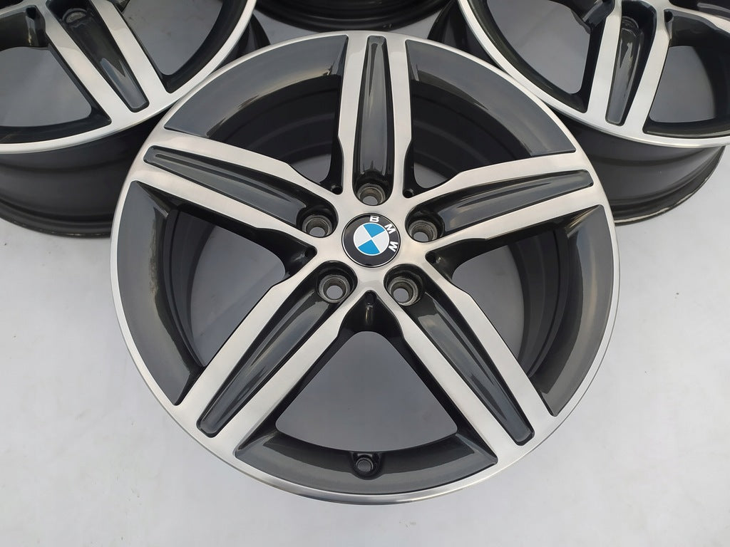 4x Alufelge 17 Zoll 7.5" 5x112 54ET Glanz Silber 6855091 BMW 4 Gran 2 Tourer F45 FEL7902136270kk