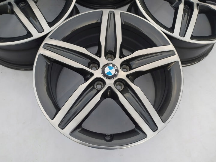 4x Alufelge 17 Zoll 7.5" 5x112 54ET Glanz Silber 6855091 BMW 4 Gran 2 Tourer F45 FEL7902136270kk