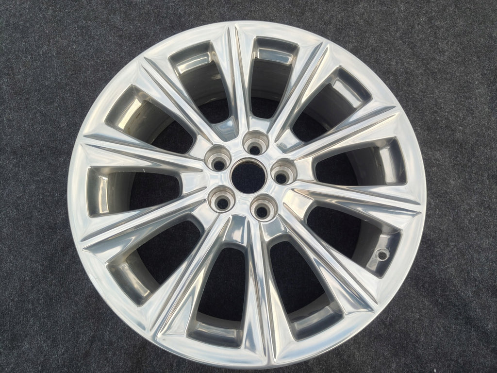 1x Alufelge 19 Zoll 8.0" 5x108 55ET Glanz Silber GM2C-1007-C1A Ford Mondeo FEL7457875791rj