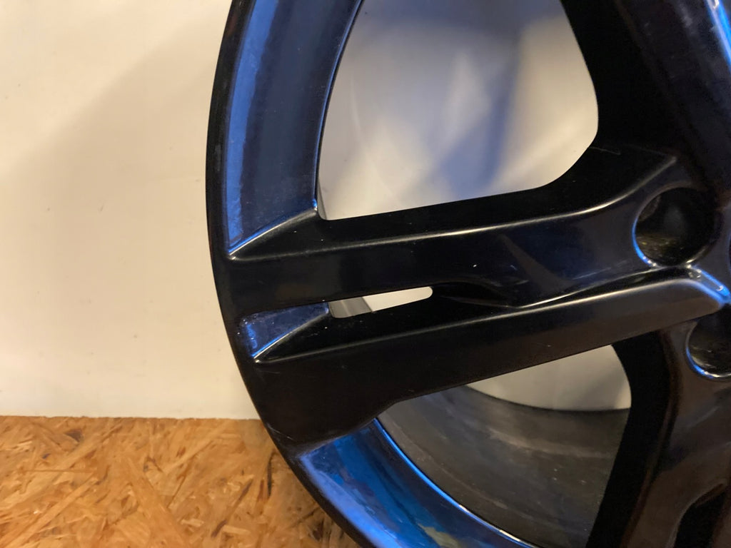 1x Alufelge 19 Zoll 8.0" 5x112 39ET Glanz Schwarz 4K0071499 Audi A6 A4 Rim Wheel FEL5058227420zo