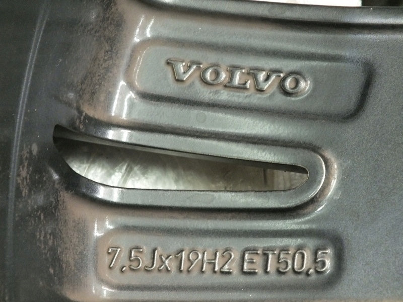 1x Alufelge 19 Zoll 7.5" 5x108 50,5ET Schwarz 31423931 Volvo Xc60 Rim Wheel