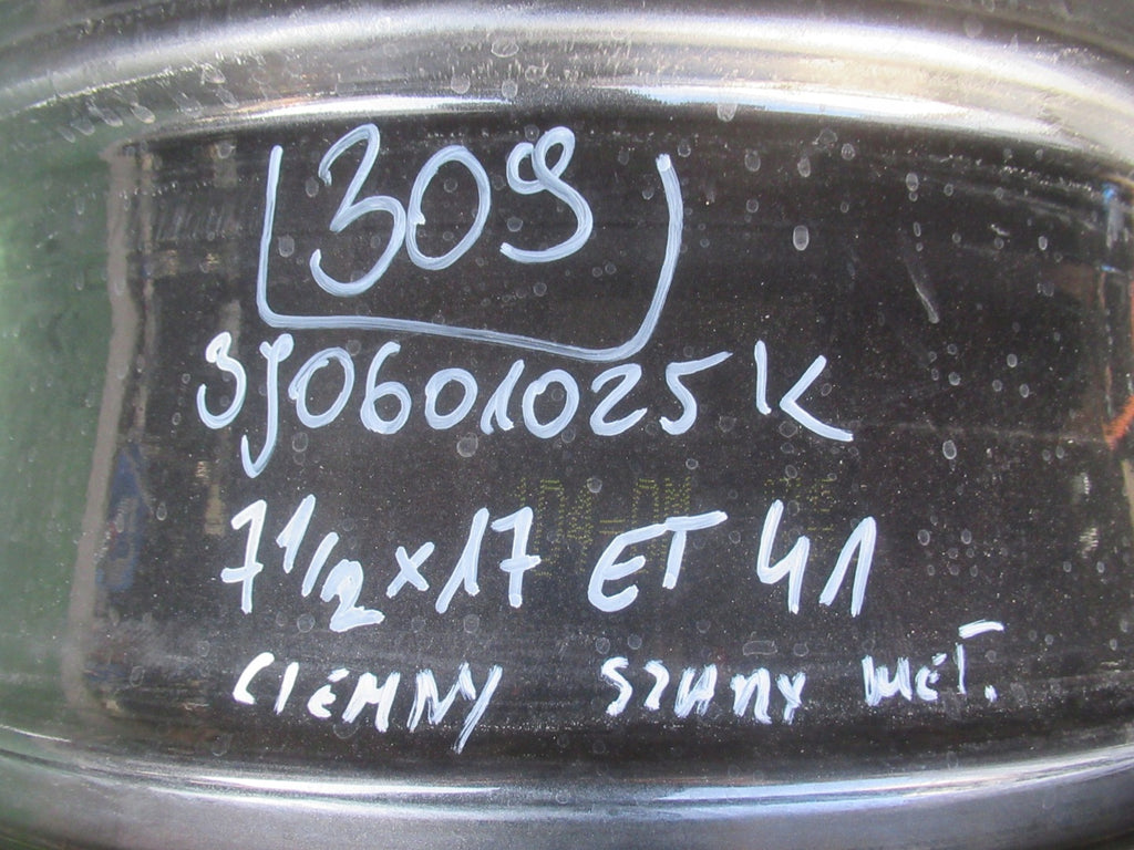 1x Alufelge 17 Zoll 7.5" 5x112 41ET Glanz Graphit 3J0601025K VW Passat Rim Wheel FEL8267193131rz