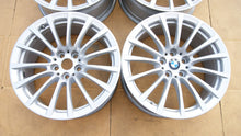 Laden Sie das Bild in den Galerie-Viewer, 4x Alufelge 18 Zoll 8.0" 5x112 30ET Glanz Silber 6861224 BMW Rim Wheel FEL1786074983zw