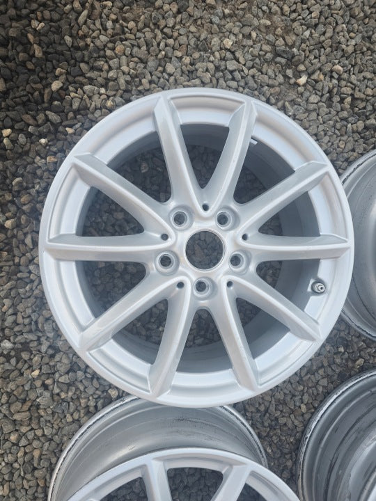 4x Alufelge 16 Zoll 7.0" 5x112 52ET Glanz Silber 6855080 BMW 2 F45 F46 Rim Wheel FEL8230986755dd