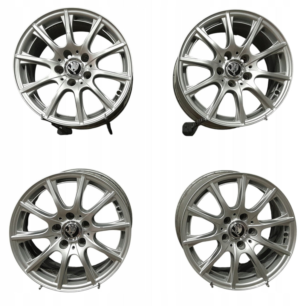 4x Alufelge 16 Zoll 6.5" 5x112 38ET A2054012400 Mercedes-Benz Superb III Octavia FEL5842620726qa