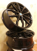 Laden Sie das Bild in den Galerie-Viewer, 4x Alufelge 18 Zoll 6.5" 5x112 41ET Glanz Grau 6877550 BMW F39 X1 F48 Rim Wheel FEL2803505326yi