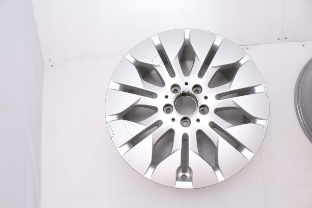 1x Alufelge 18 Zoll 8.0" 5x112 56,5ET Glanz Silber A1664011502 Mercedes-Benz