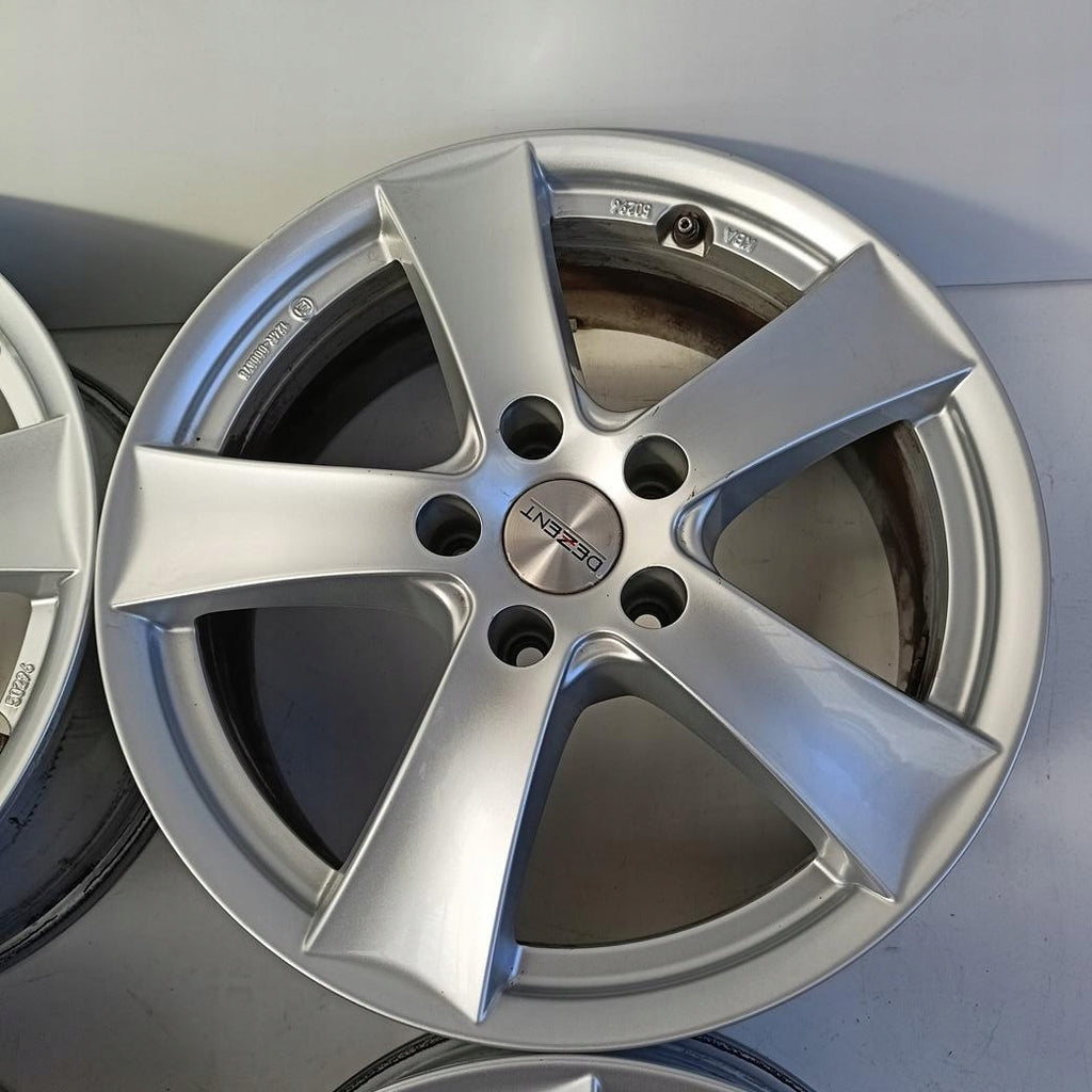 4x Alufelge 17 Zoll 7.0" 5x112 42ET Glanz Silber Audi I Rim Wheel FEL9495772359ny