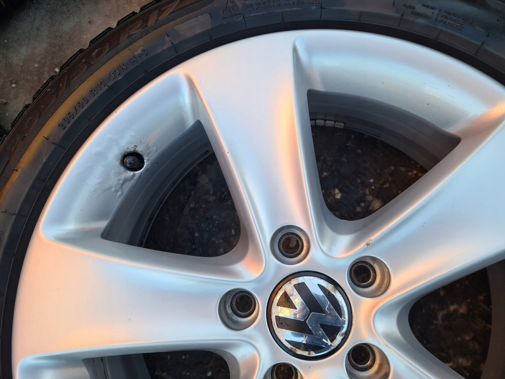 4x Alufelge 17 Zoll 6.5" 5x112 39ET 5X17ET39 3C8601025F VW Passat Cc Rim Wheel FEL2079244493tb