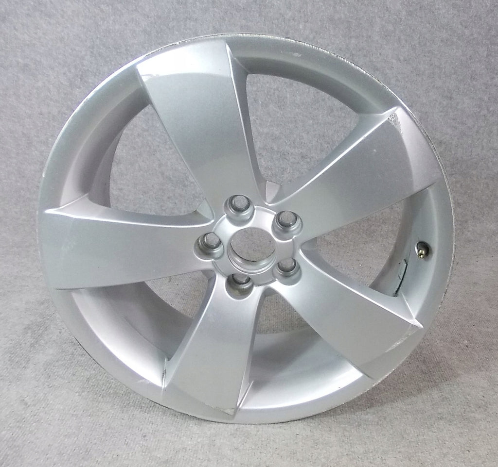 1x Alufelge 17 Zoll 7.0" 5x100 41ET Glanz Silber 5J7601025B Skoda Fabia Ii