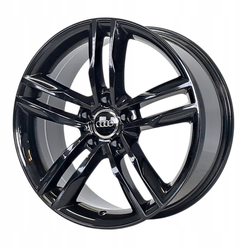 4x Alufelge 18 Zoll 8.0" 5x112 35ET Glanz Schwarz 8K0601025 Audi A4 B7 Rim Wheel FEL6694529644vs