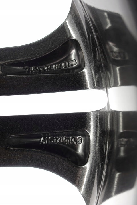 4x Alufelge 17 Zoll 7.5" 5x112 36ET Glanz Graphit Mercedes-Benz Glc X253 Mg FEL9142426553qx
