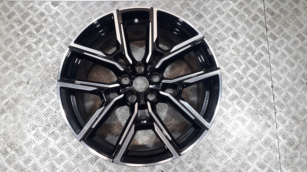 1x Alufelge 19 Zoll 9.0" 5x112 42ET 5A504D8 BMW I4 G26 Rim Wheel FEL7461861154vr