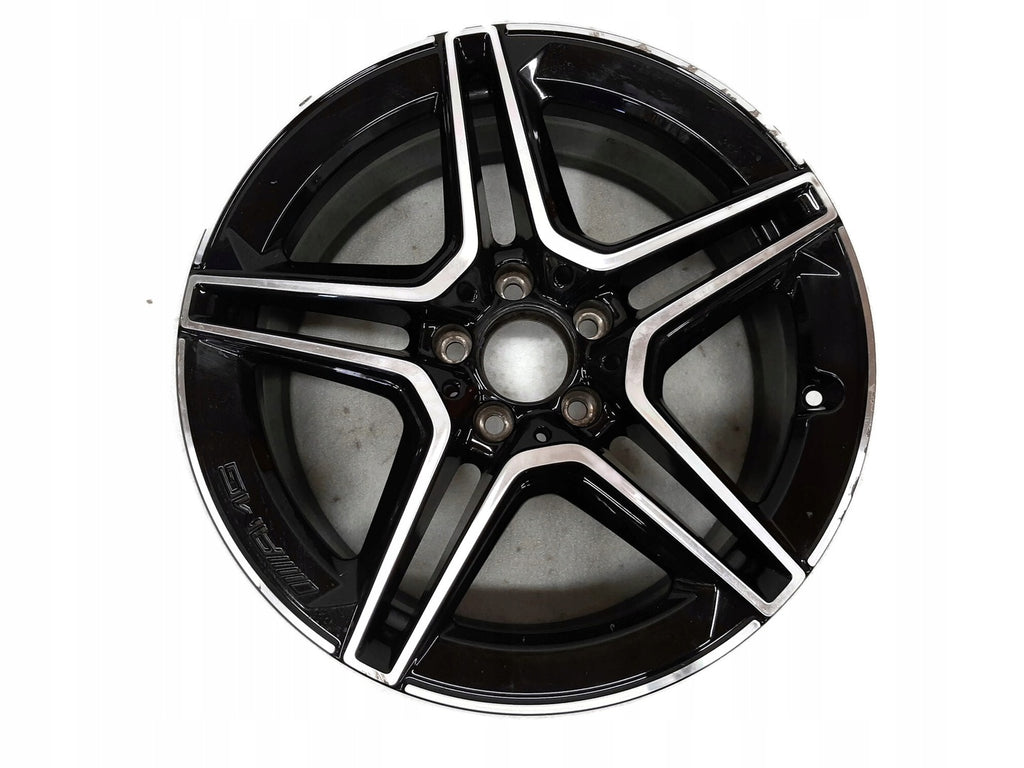 1x Alufelge 18 Zoll 7.5" 5x112 44ET Glanz A2054019500 Mercedes-Benz W205