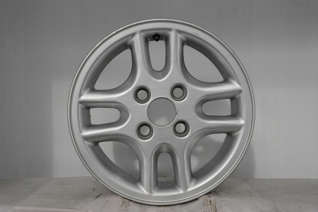 1x Alufelge 14 Zoll 5.5" 4x108 41ET Silber Ford Rim Wheel