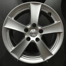 Laden Sie das Bild in den Galerie-Viewer, 4x Alufelge 16 Zoll 7.0" 5x112 35ET Glanz Silber Audi A4 B8 Rim Wheel FEL8286062252tb