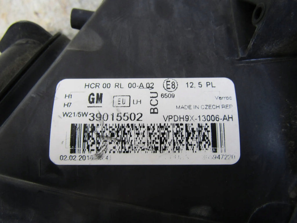 Frontscheinwerfer Opel Adam 39015502 LED Links Scheinwerfer Headlight