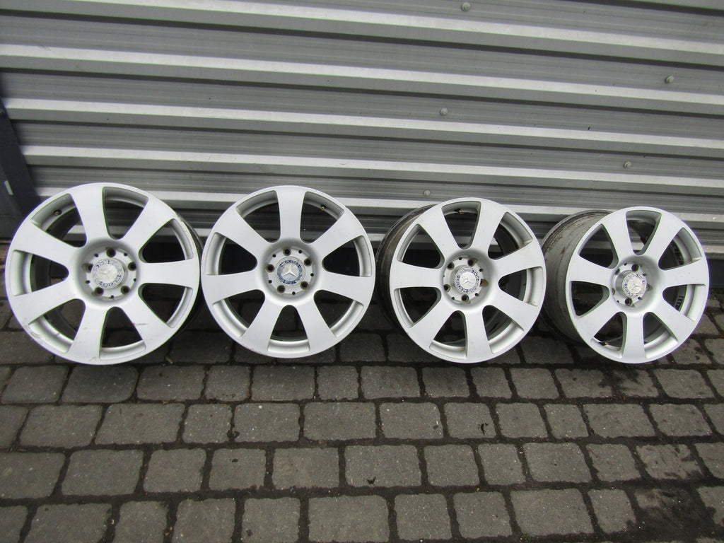 4x Alufelge 17 Zoll 8.0" 5x112 Silber A2214010202 Mercedes-Benz W221 Rim Wheel