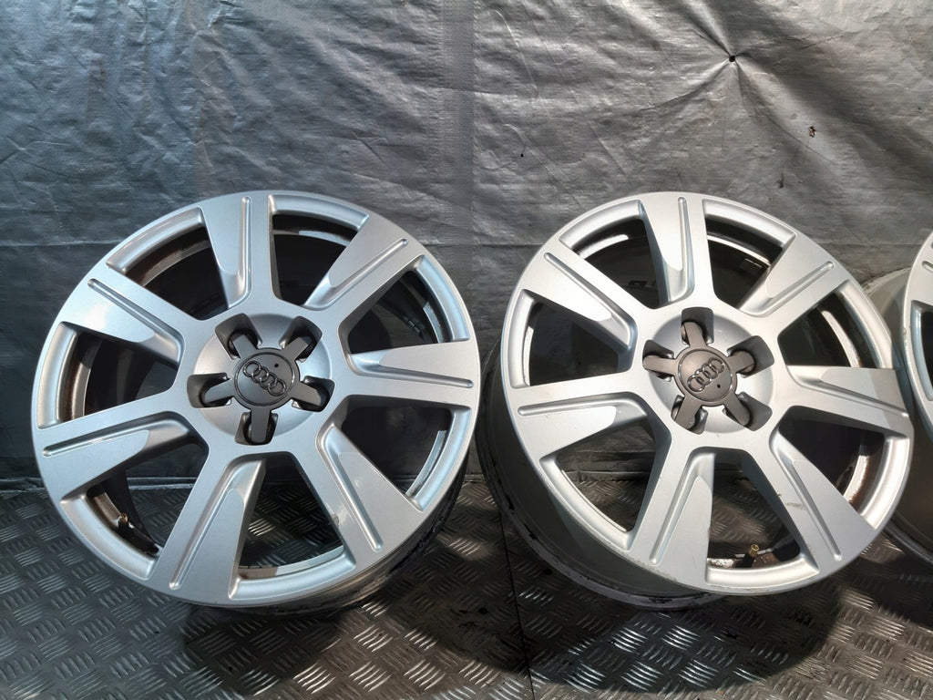 4x Alufelge 17 Zoll 7.5" 5x112 45ET Glanz Silber 4F0601025CB Audi A6 C6 FEL5827838640nu