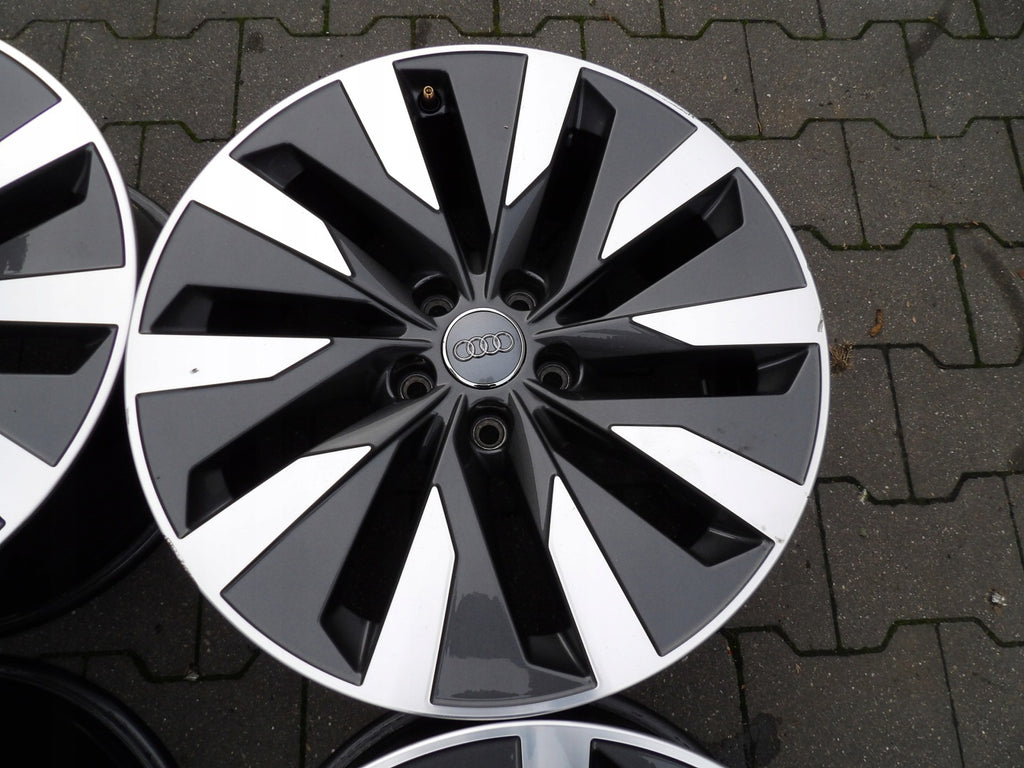 4x Alufelge 18 Zoll 8.0" 5x112 39ET Glanz Grau 4K0601025B Audi C8 Mg Rim Wheel FEL4491806555fu
