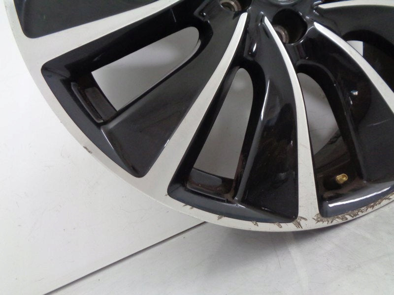 1x Alufelge 19 Zoll 7.0" 5x108 38ET Glanz Schwarz YP00174580 Opel Grandland X